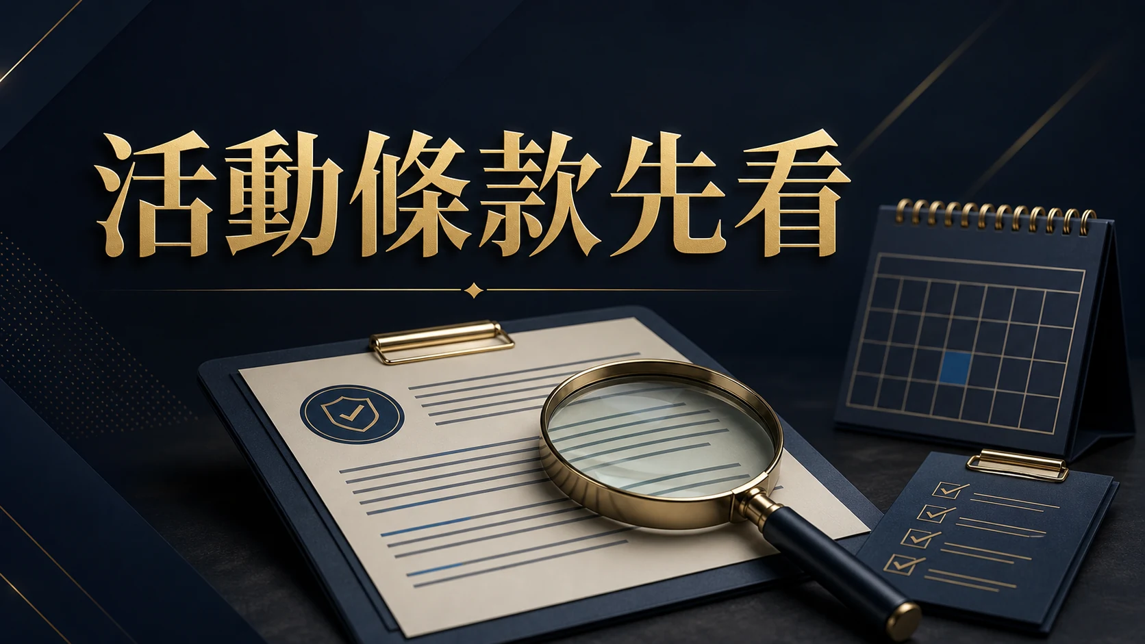 線上活動條款怎麼讀？加入前先核對資格、期限與限制