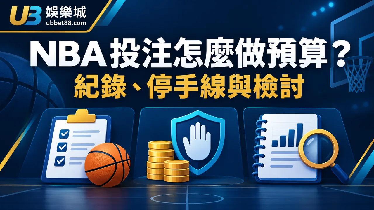 NBA 投注怎麼做預算管理?紀錄、停手線與賽後檢討方法|3A娛樂城文章精選圖